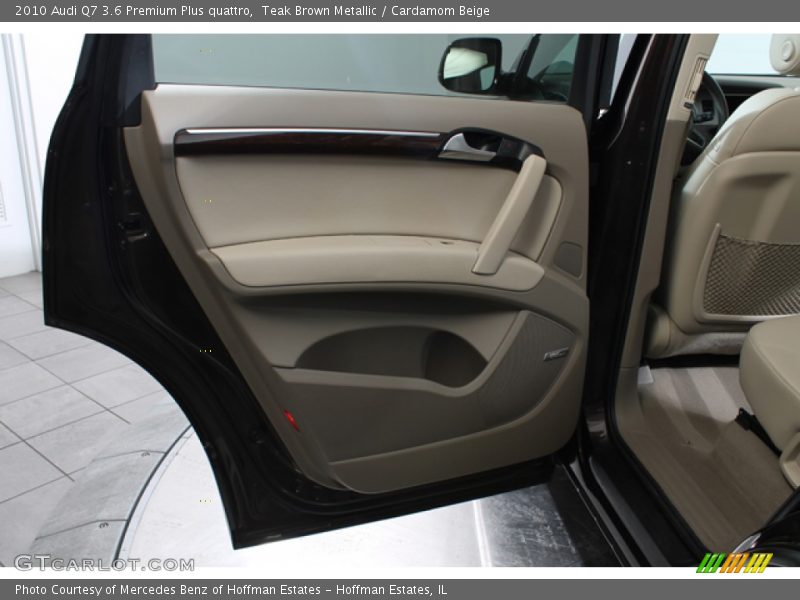 Teak Brown Metallic / Cardamom Beige 2010 Audi Q7 3.6 Premium Plus quattro