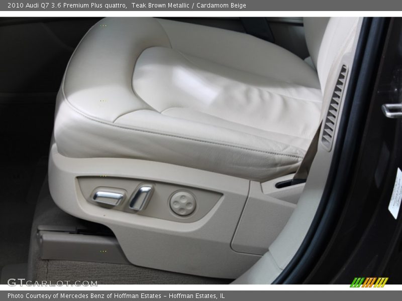 Teak Brown Metallic / Cardamom Beige 2010 Audi Q7 3.6 Premium Plus quattro
