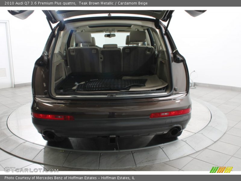 Teak Brown Metallic / Cardamom Beige 2010 Audi Q7 3.6 Premium Plus quattro