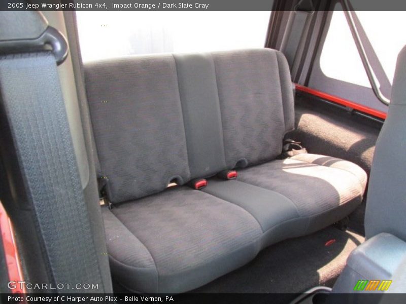Impact Orange / Dark Slate Gray 2005 Jeep Wrangler Rubicon 4x4