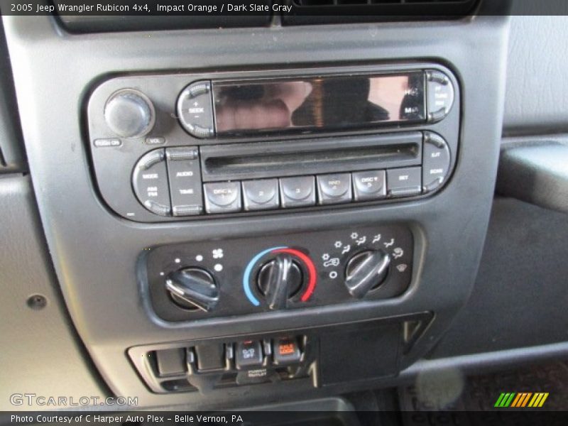 Impact Orange / Dark Slate Gray 2005 Jeep Wrangler Rubicon 4x4