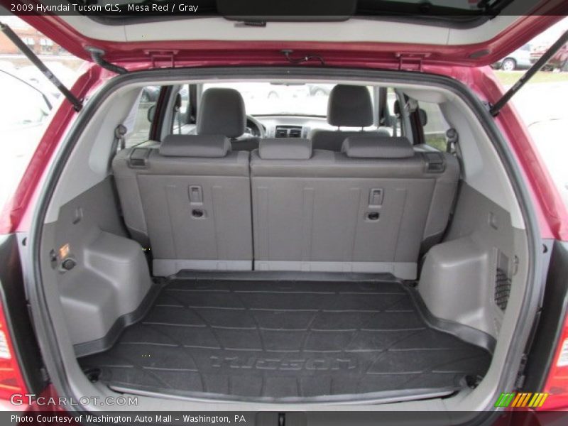 Mesa Red / Gray 2009 Hyundai Tucson GLS