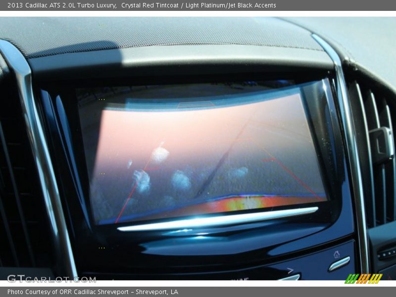Crystal Red Tintcoat / Light Platinum/Jet Black Accents 2013 Cadillac ATS 2.0L Turbo Luxury