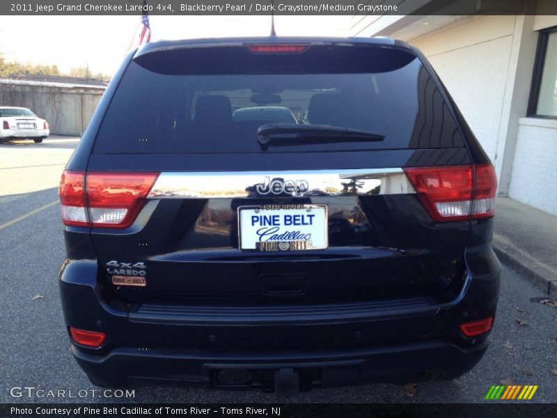 Blackberry Pearl / Dark Graystone/Medium Graystone 2011 Jeep Grand Cherokee Laredo 4x4