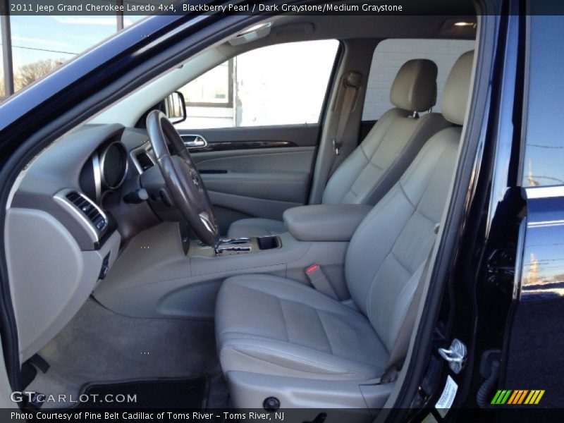 Blackberry Pearl / Dark Graystone/Medium Graystone 2011 Jeep Grand Cherokee Laredo 4x4