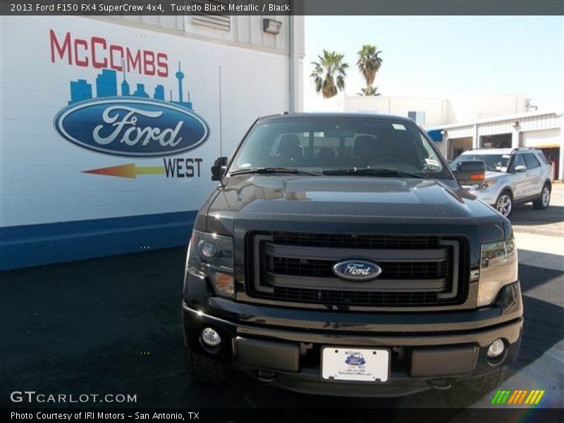Tuxedo Black Metallic / Black 2013 Ford F150 FX4 SuperCrew 4x4
