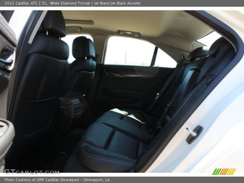 White Diamond Tricoat / Jet Black/Jet Black Accents 2013 Cadillac ATS 2.5L