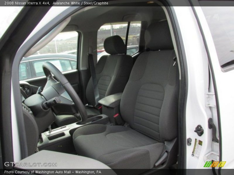 Avalanche White / Steel/Graphite 2008 Nissan Xterra X 4x4