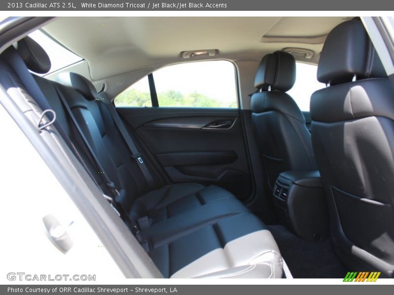 White Diamond Tricoat / Jet Black/Jet Black Accents 2013 Cadillac ATS 2.5L
