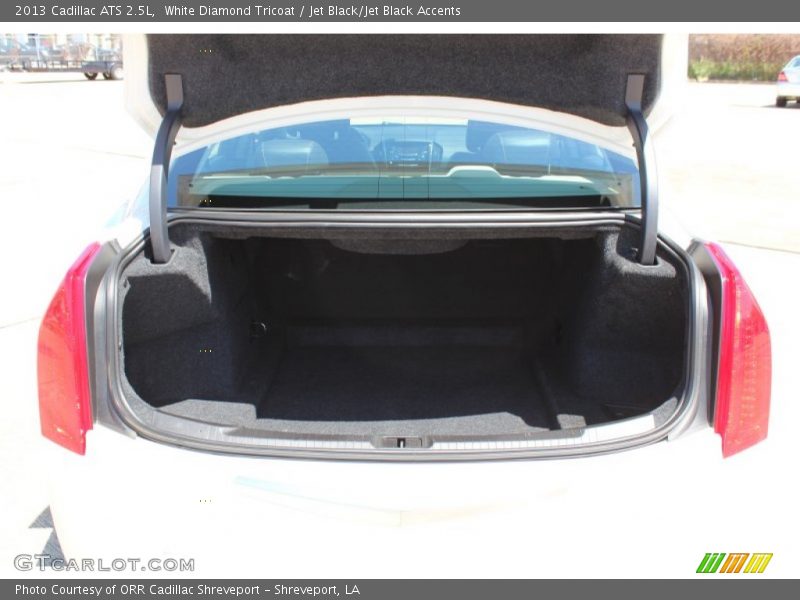 White Diamond Tricoat / Jet Black/Jet Black Accents 2013 Cadillac ATS 2.5L