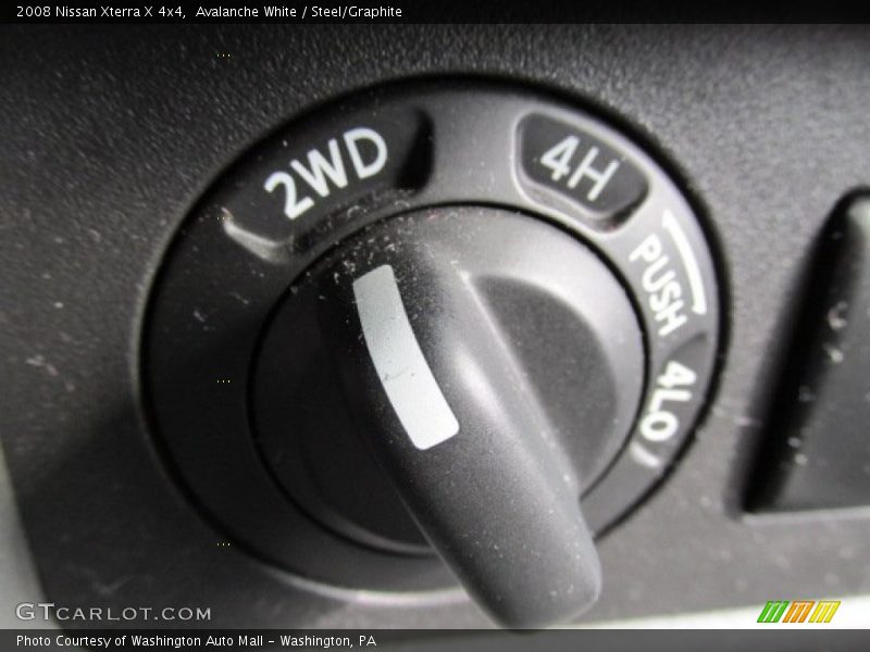 Avalanche White / Steel/Graphite 2008 Nissan Xterra X 4x4