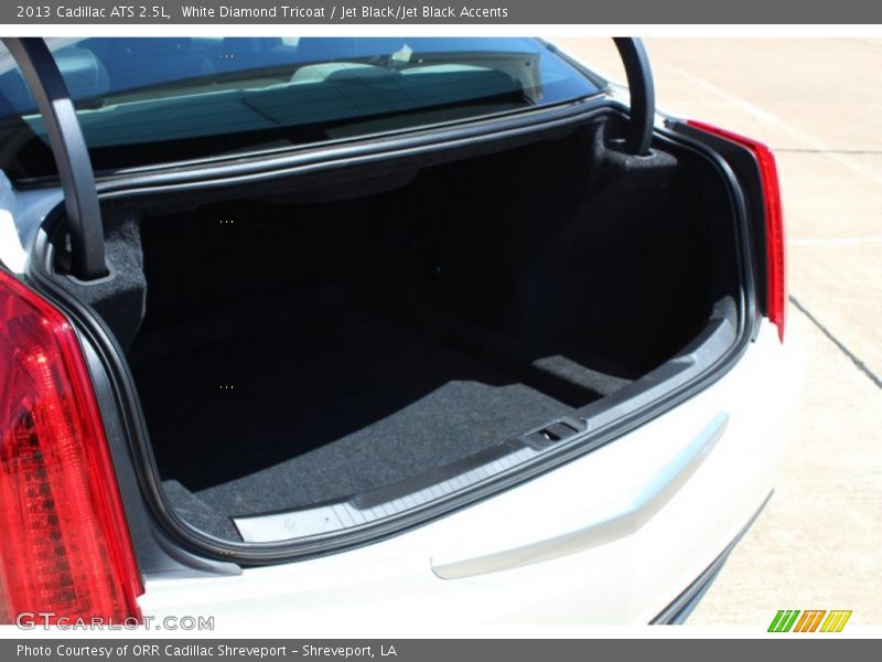 White Diamond Tricoat / Jet Black/Jet Black Accents 2013 Cadillac ATS 2.5L
