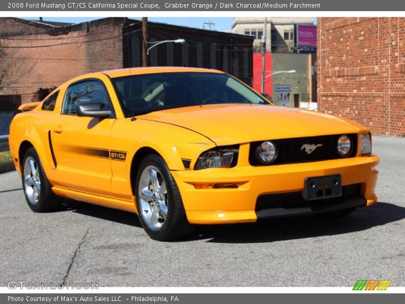 Front 3/4 View of 2008 Mustang GT/CS California Special Coupe
