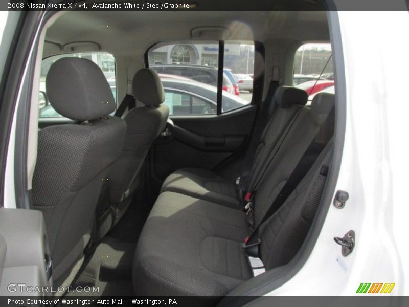 Avalanche White / Steel/Graphite 2008 Nissan Xterra X 4x4
