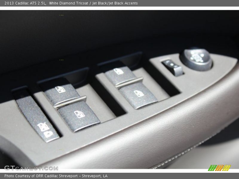 White Diamond Tricoat / Jet Black/Jet Black Accents 2013 Cadillac ATS 2.5L