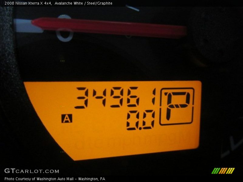 Avalanche White / Steel/Graphite 2008 Nissan Xterra X 4x4