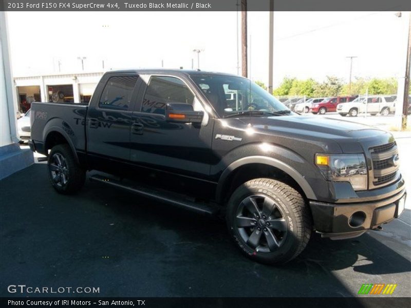 Tuxedo Black Metallic / Black 2013 Ford F150 FX4 SuperCrew 4x4