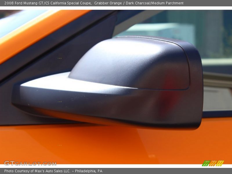 Grabber Orange / Dark Charcoal/Medium Parchment 2008 Ford Mustang GT/CS California Special Coupe