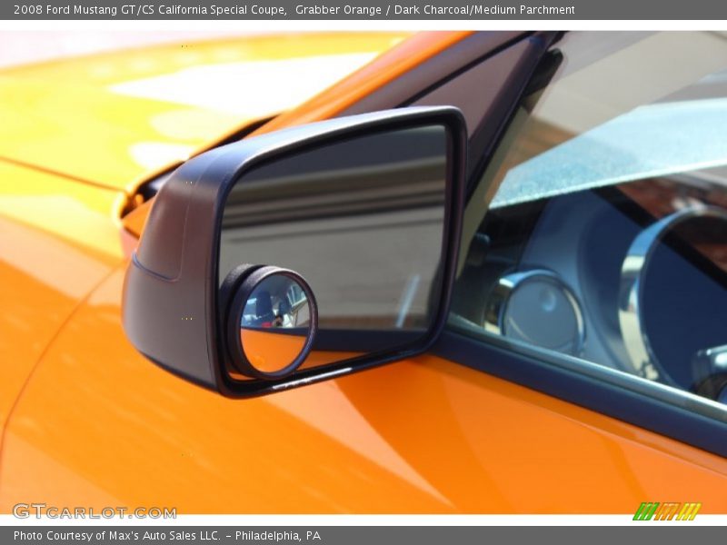Grabber Orange / Dark Charcoal/Medium Parchment 2008 Ford Mustang GT/CS California Special Coupe