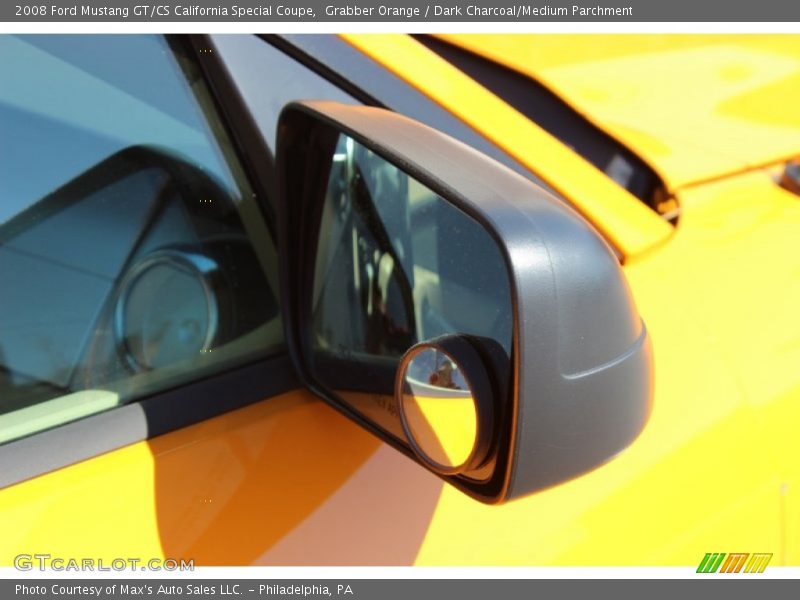 Grabber Orange / Dark Charcoal/Medium Parchment 2008 Ford Mustang GT/CS California Special Coupe