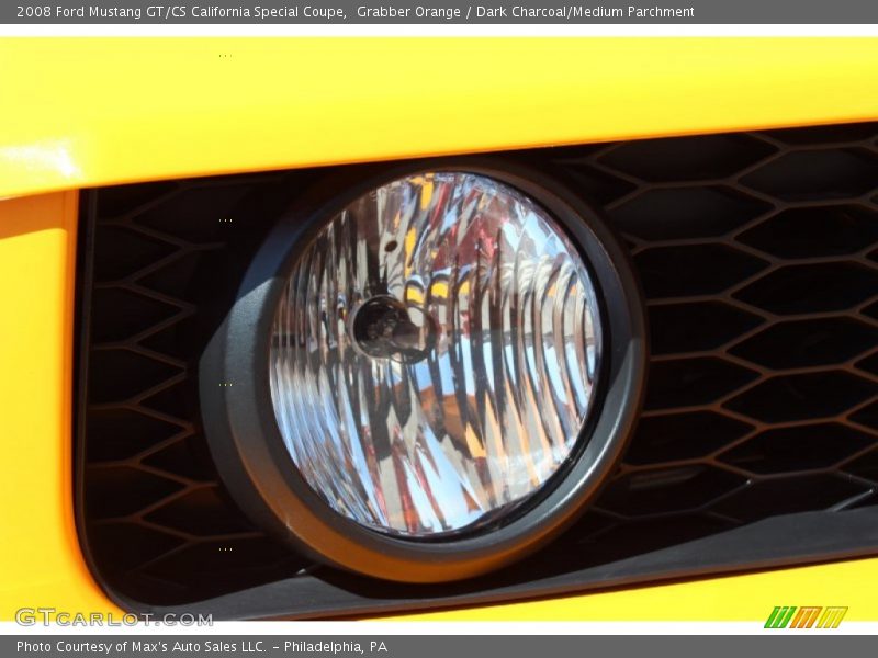 Grabber Orange / Dark Charcoal/Medium Parchment 2008 Ford Mustang GT/CS California Special Coupe