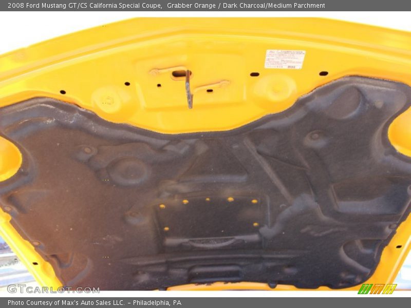 Grabber Orange / Dark Charcoal/Medium Parchment 2008 Ford Mustang GT/CS California Special Coupe