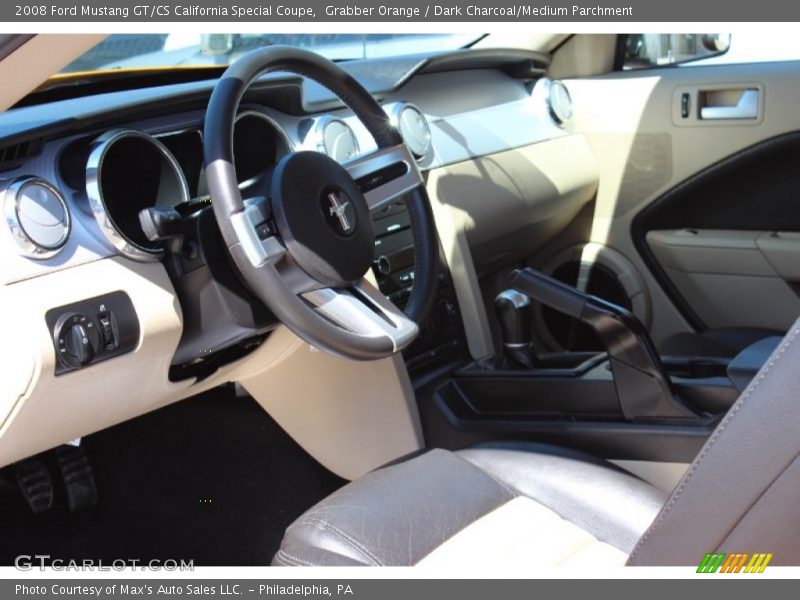 Grabber Orange / Dark Charcoal/Medium Parchment 2008 Ford Mustang GT/CS California Special Coupe