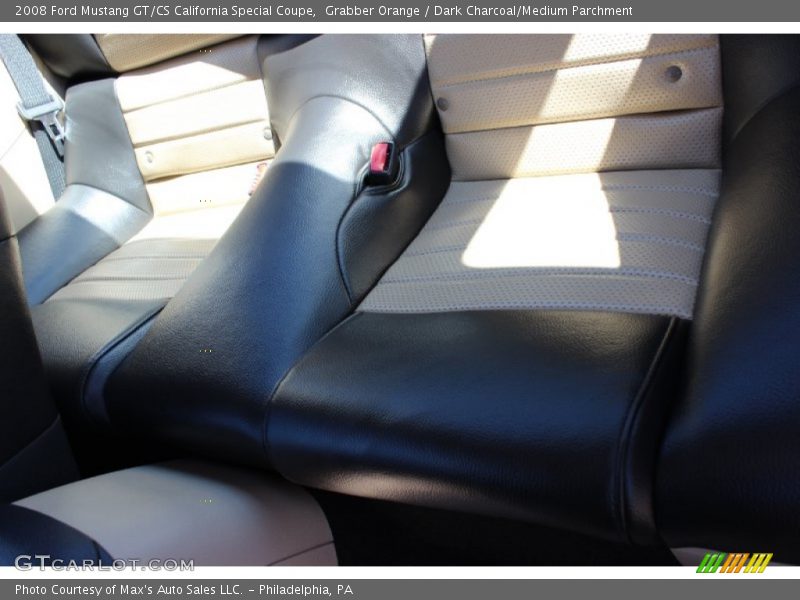Grabber Orange / Dark Charcoal/Medium Parchment 2008 Ford Mustang GT/CS California Special Coupe