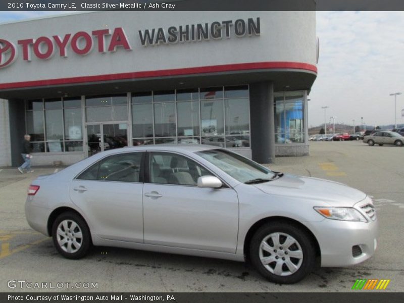Classic Silver Metallic / Ash Gray 2010 Toyota Camry LE