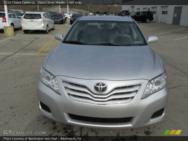 Classic Silver Metallic / Ash Gray 2010 Toyota Camry LE