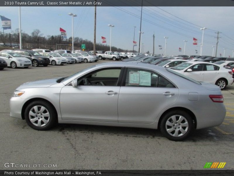 Classic Silver Metallic / Ash Gray 2010 Toyota Camry LE