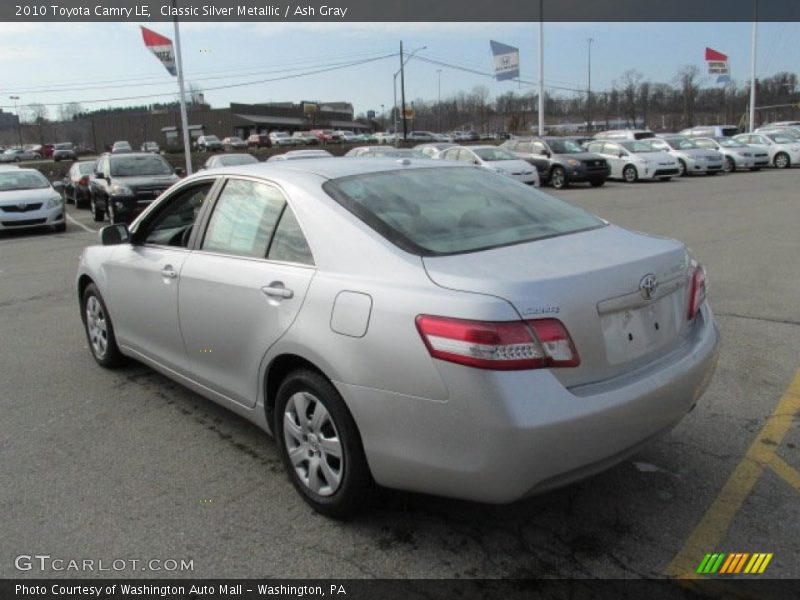Classic Silver Metallic / Ash Gray 2010 Toyota Camry LE