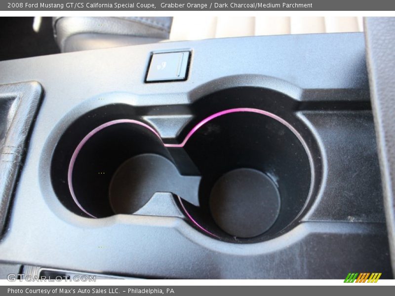 Grabber Orange / Dark Charcoal/Medium Parchment 2008 Ford Mustang GT/CS California Special Coupe