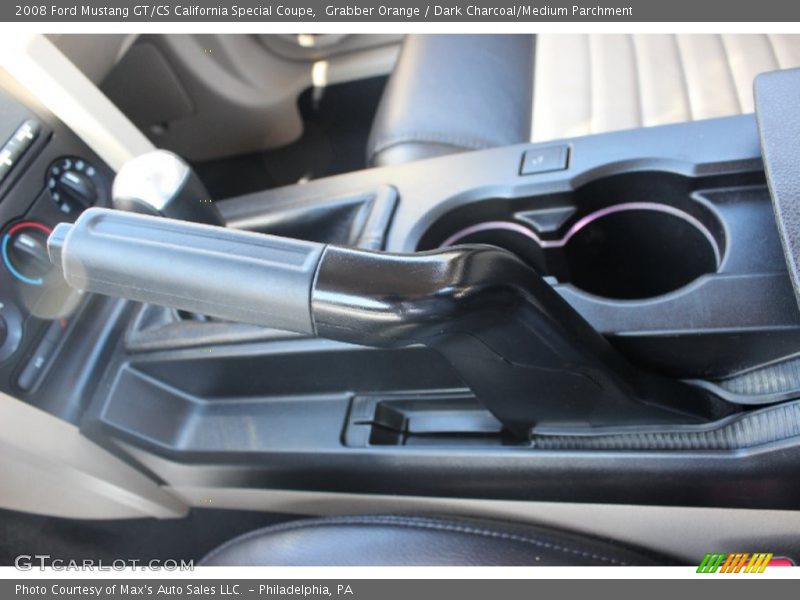 Grabber Orange / Dark Charcoal/Medium Parchment 2008 Ford Mustang GT/CS California Special Coupe
