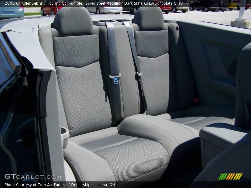 Silver Steel Metallic / Dark Slate Gray/Light Slate Gray 2008 Chrysler Sebring Touring Convertible