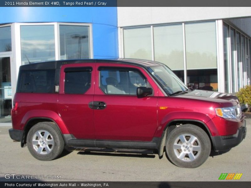 Tango Red Pearl / Gray 2011 Honda Element EX 4WD
