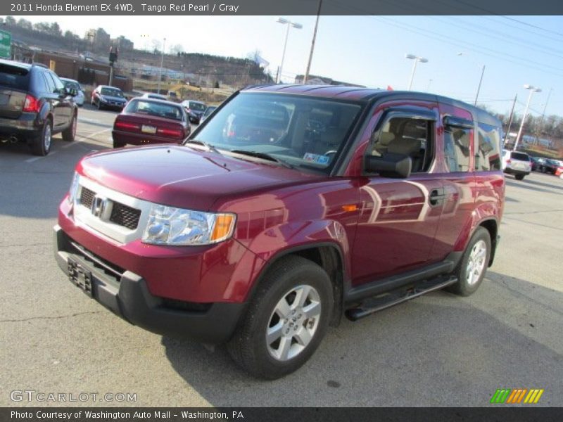 Tango Red Pearl / Gray 2011 Honda Element EX 4WD