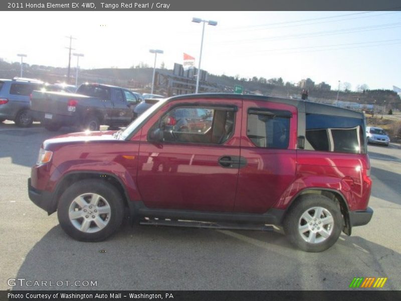 Tango Red Pearl / Gray 2011 Honda Element EX 4WD