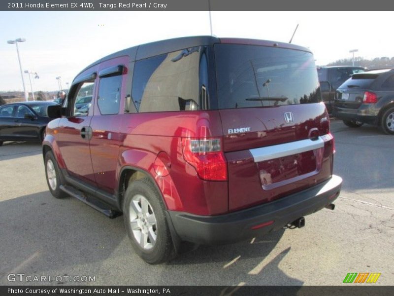 Tango Red Pearl / Gray 2011 Honda Element EX 4WD