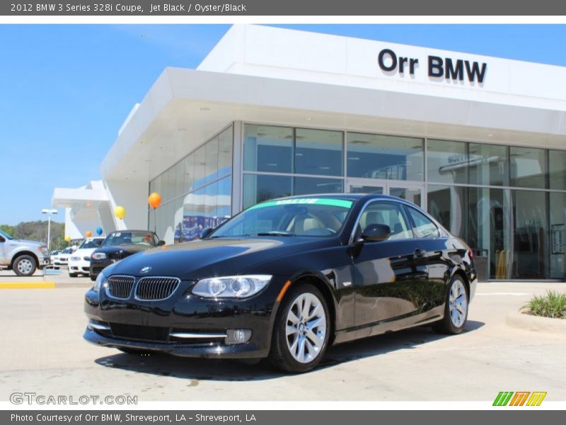Jet Black / Oyster/Black 2012 BMW 3 Series 328i Coupe