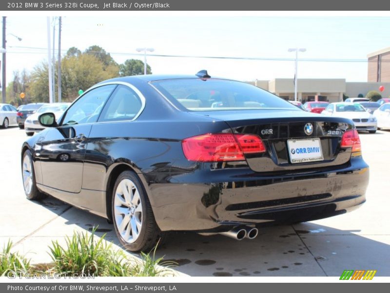 Jet Black / Oyster/Black 2012 BMW 3 Series 328i Coupe