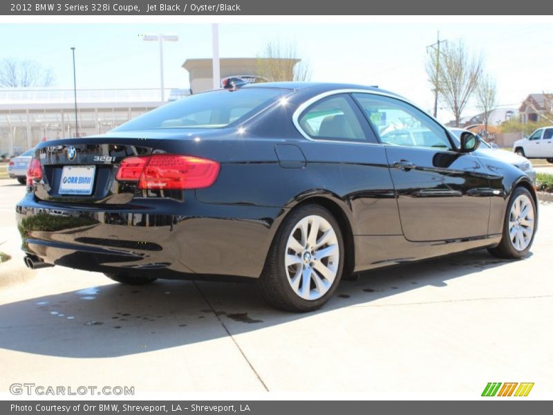 Jet Black / Oyster/Black 2012 BMW 3 Series 328i Coupe