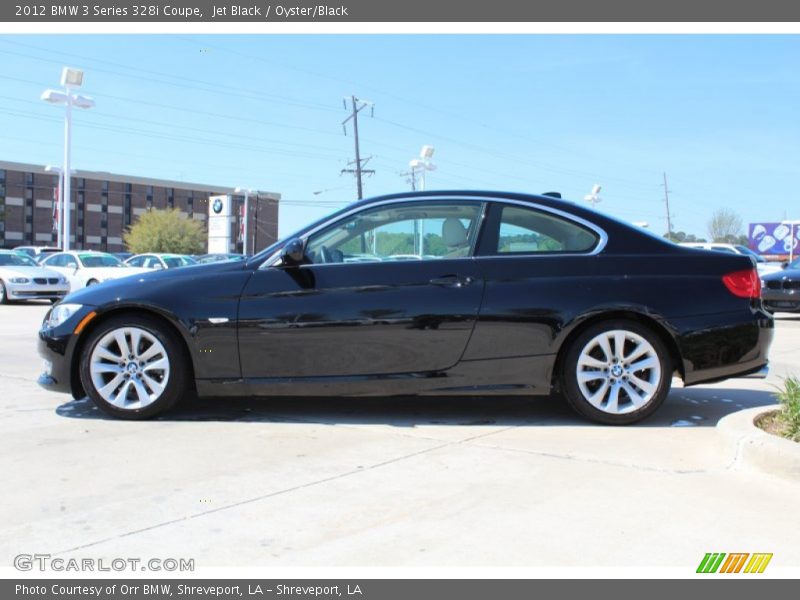 Jet Black / Oyster/Black 2012 BMW 3 Series 328i Coupe
