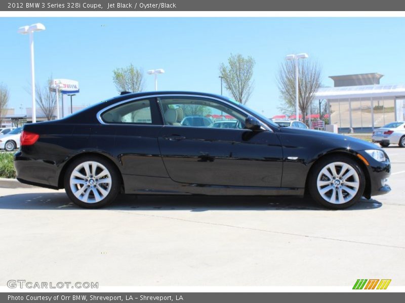 Jet Black / Oyster/Black 2012 BMW 3 Series 328i Coupe