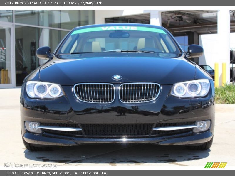 Jet Black / Oyster/Black 2012 BMW 3 Series 328i Coupe