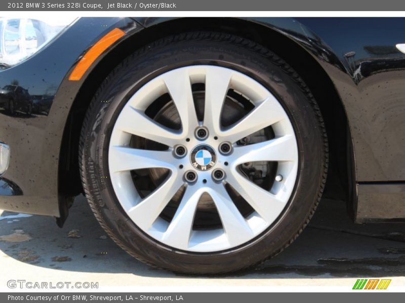 Jet Black / Oyster/Black 2012 BMW 3 Series 328i Coupe