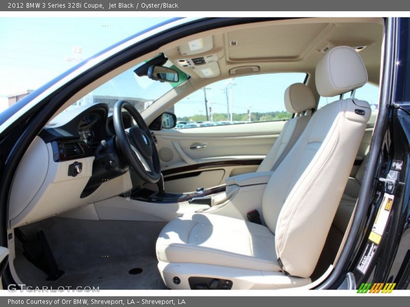 Jet Black / Oyster/Black 2012 BMW 3 Series 328i Coupe