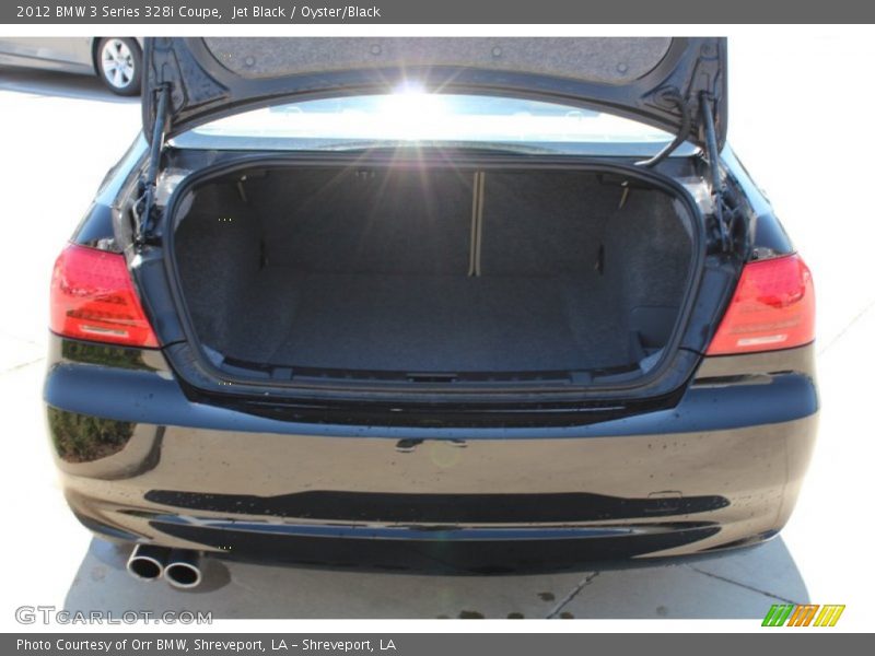 Jet Black / Oyster/Black 2012 BMW 3 Series 328i Coupe