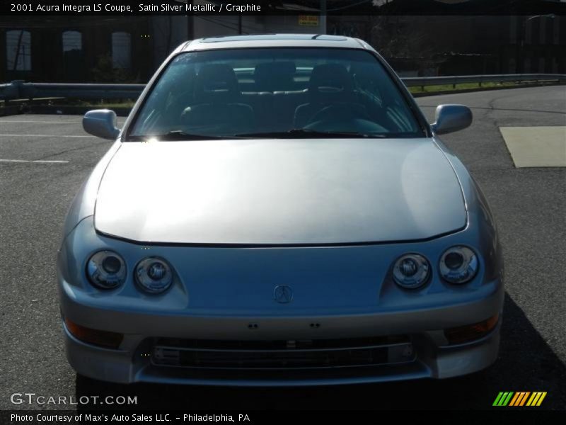 Satin Silver Metallic / Graphite 2001 Acura Integra LS Coupe