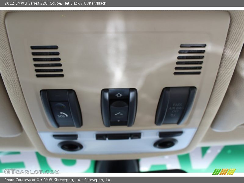 Jet Black / Oyster/Black 2012 BMW 3 Series 328i Coupe